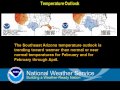 Updated Weather Outlook for the Remainder of Winter and Early Spring for SE Arizona