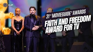 Faith & Freedom Award for TV at the 31st Movieguide Awards!