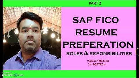 Mastering SAP FICO Resume Preparation: Part 2 - Unlock Your Career Potential!