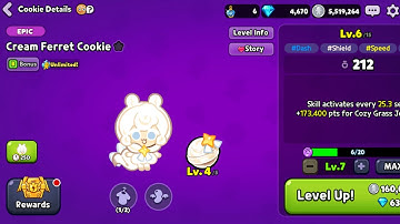 Cookie run ovenbreak unlock and gameplay cream ferret cookie