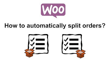 How to automatically split orders in WooCommerce and fulfill them separately?