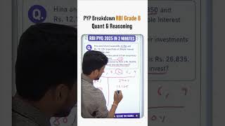 Quant & Reasoning Past Year Paper Analysis | RBI Grade B | Anuj Jindal