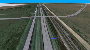 Lubbock District US 60 from CR 13 to CR 17 3-D Traffic Simulation