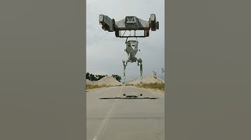 AT-ST Walker Green Screen Test #StarWars #Empire #Serbia