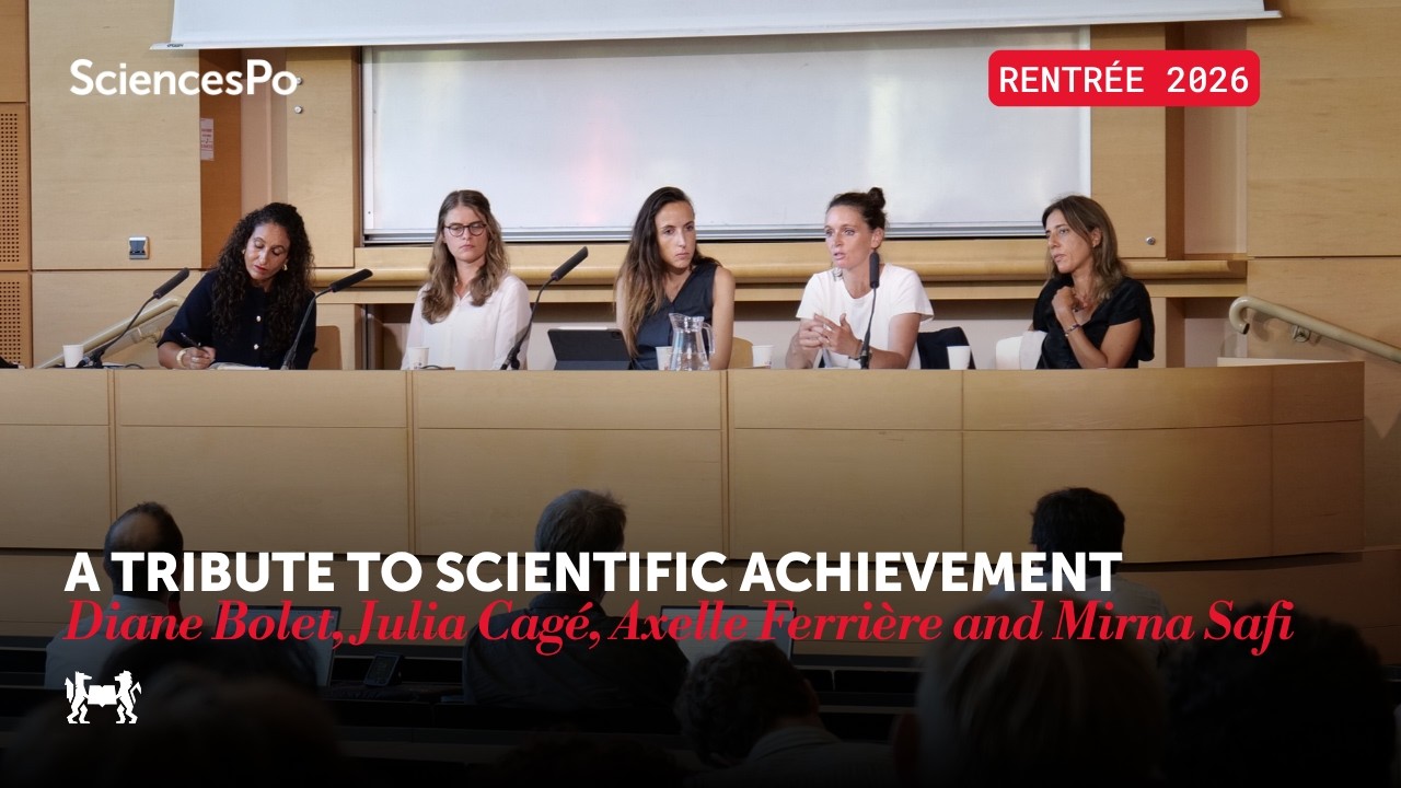 Diane Bolet, Julia Cagé, Axelle Ferrière & Mirna Safi – Inaugural Lecture of the School of Research