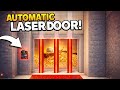 Minecraft LASER Door 😳🔥 You Can’t Pass This!"#minecraft 