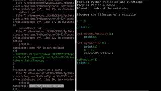 Variable Scope & Global Keyword in Python