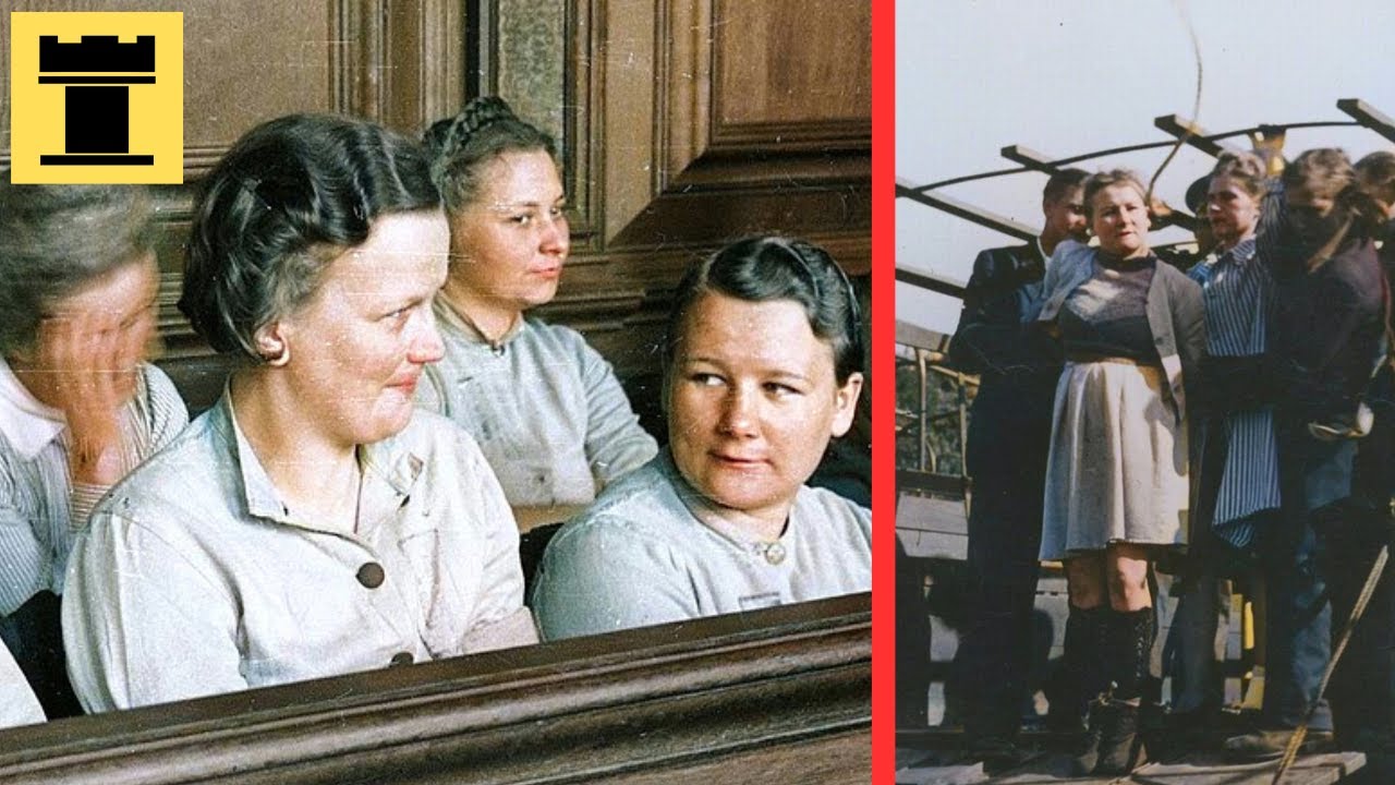 Public Execution Of The Female Torturer Of Stutthof Concentration Camp