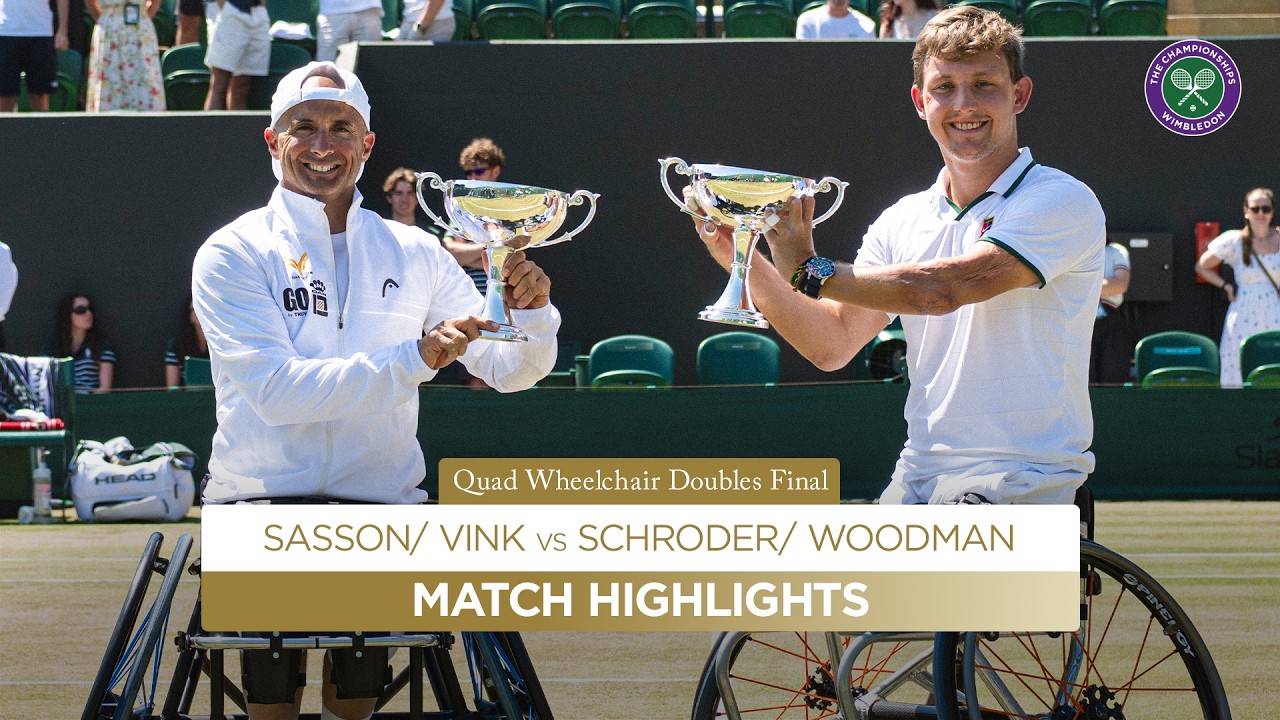 Powerful performance | Sasson/ Vink vs Schroder/ Woodman | Highlights | Wimbledon 2026