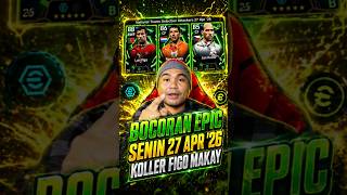 Bocoran Epic 27 Apr '26 National Selection Attackers Jan Koller Luis Figo &amp; Roy Makay eFootball 2026