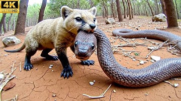 Fangs vs Fury | The Mongoose Takes on the King of Cobras!