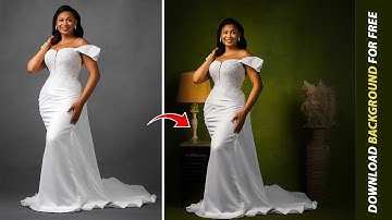Change Your PHOTO STUDIO Background in Photoshop Easily Today
