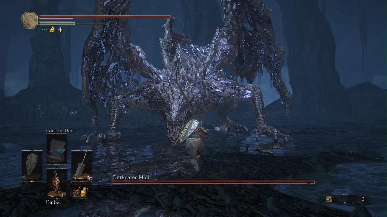 Darkeater Midir - Dark Souls 3 - YouTube