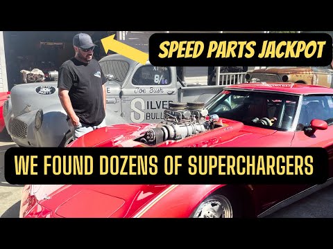 We found all the superchargers and speed parts!
