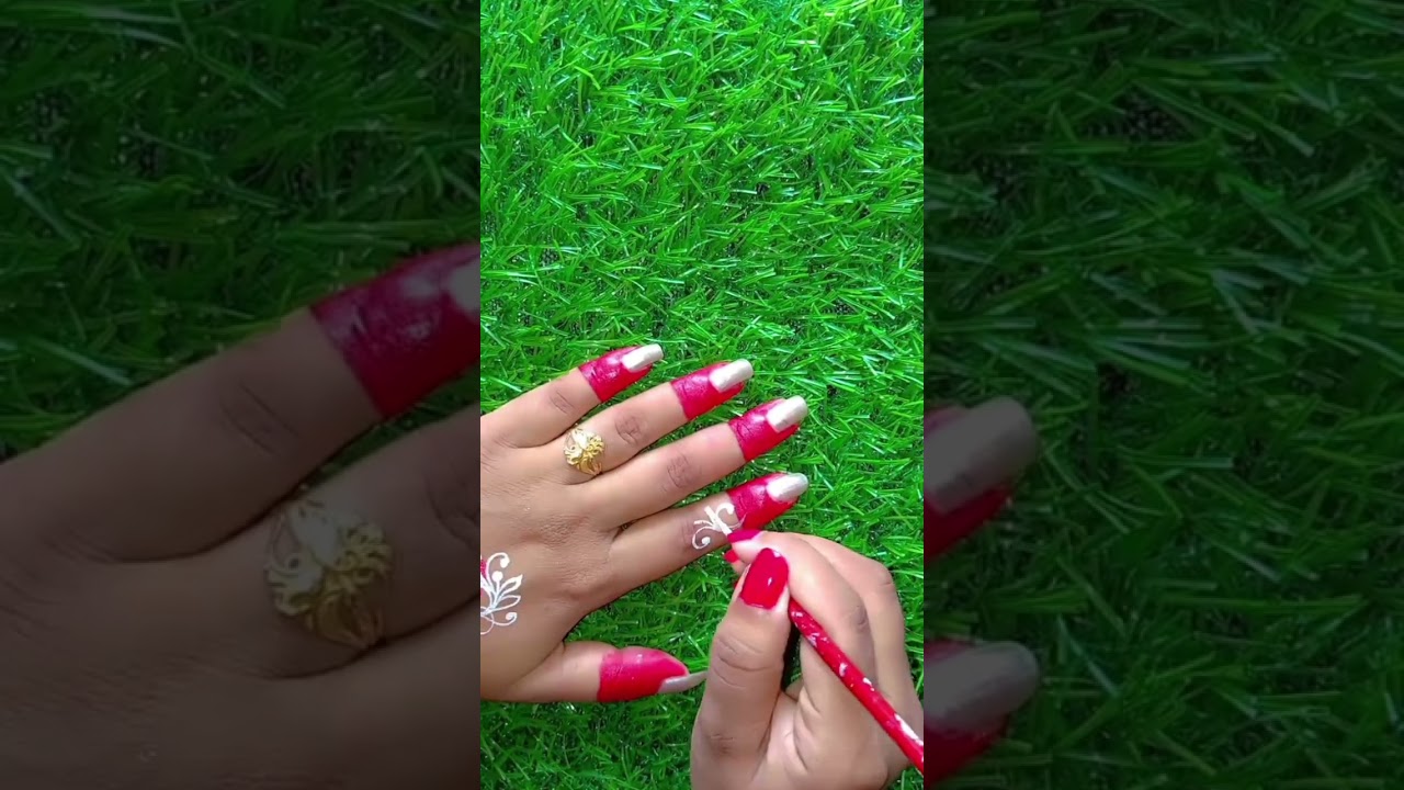 Hand kolka design simple 