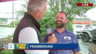 New England Spas Gives Back - Stuff The Bus 2025