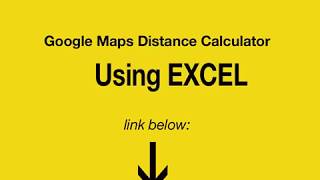 Google Maps Distance Calculator using Excel screenshot 3