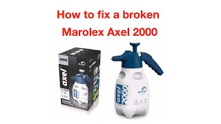 How to Repair the Marolex Alex 2000