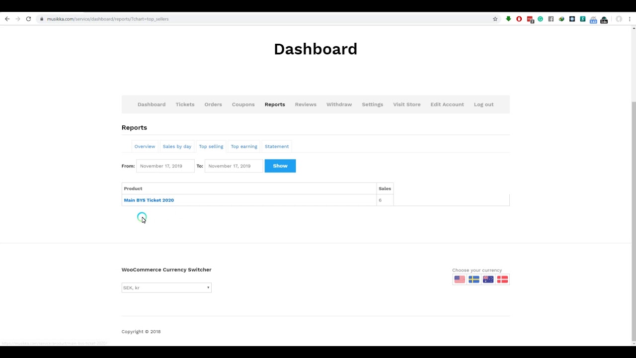 How reporting works on 