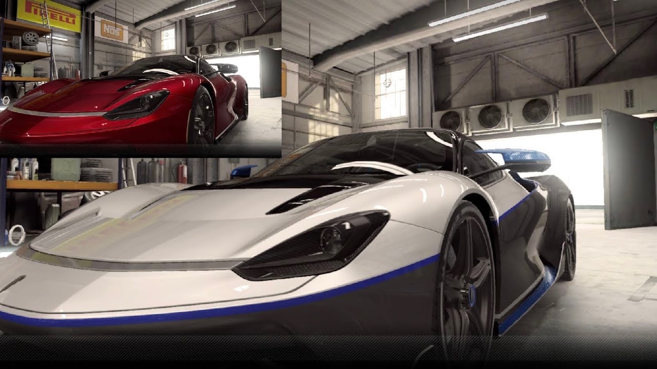 【CSR2】Pininfarina Battista Anniversario (purple/gold), shift & tune for 6.79x (6.83x)