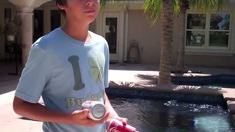 The floating Diet Coke