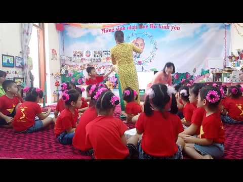 Video MN LIÊM TUYỀN. Tiết dạy mẫu tạo hình trang trí khung... - youtube