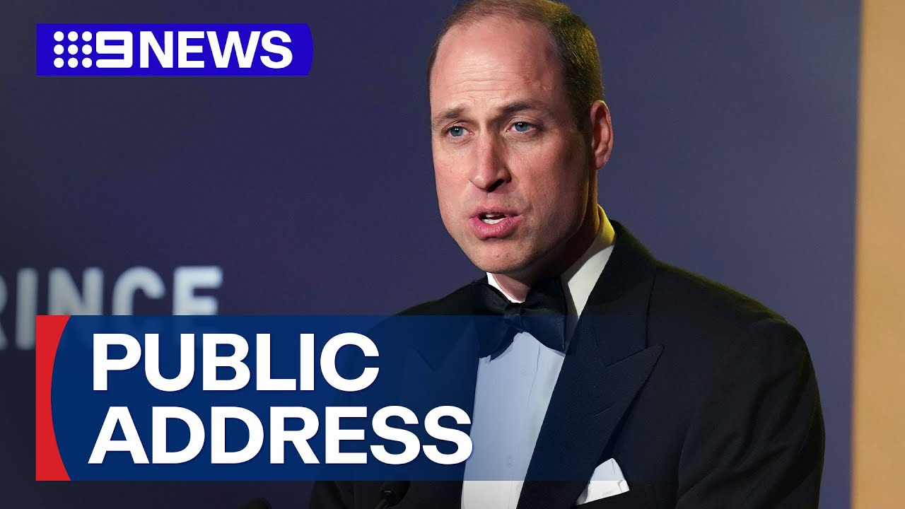 Prince William speaks publicity for first time following Royal photo fallout | 9 News Australia
