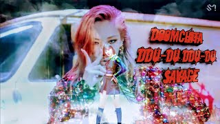 [Short Mashup] DOOMCHITA x DDU-DU DDU-DU (Remix) x SAVAGE #secretnumber #blackpink #aespa