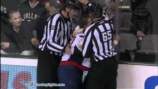 Matt Hendricks vs Brandon Segal Dec 2, 2010