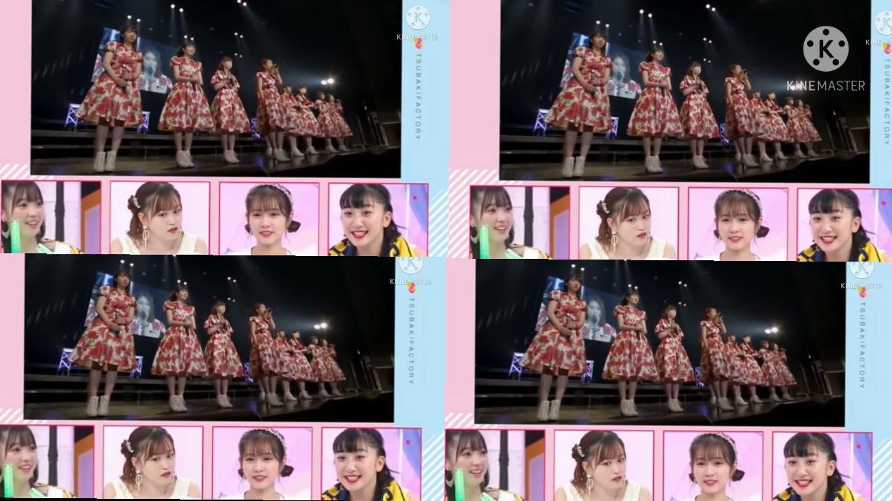 小片りささんとつばきファクトリーのメンバーは仲良しです！