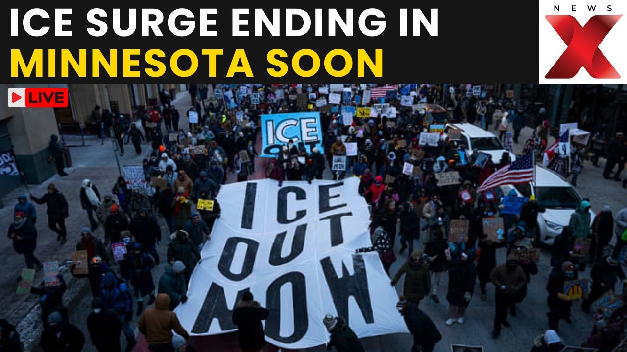 Minnesota ICE Protest LIVE: President Trump Border Czar Says Surge Will ...
