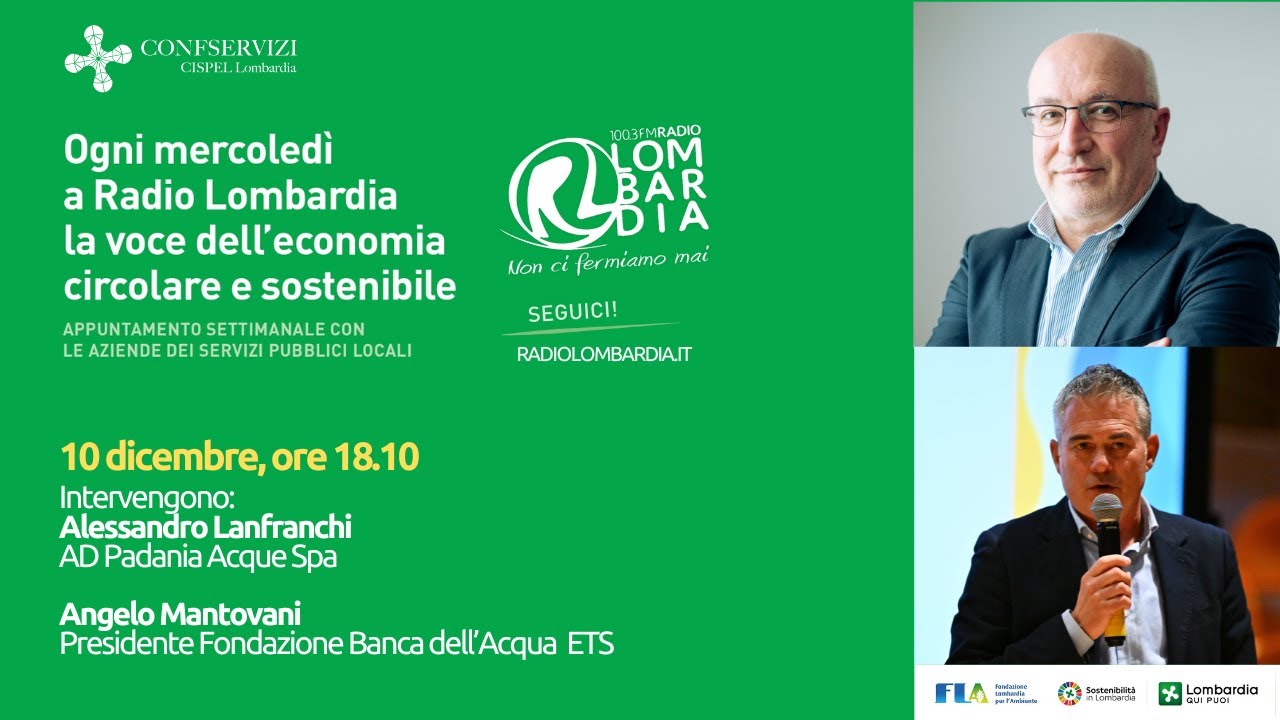 10 anni di Fondazione Banca dell’Acqua, quando i bisogni diventano opportunità