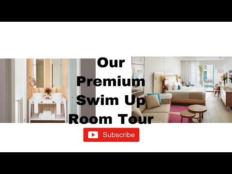 Premium ocean view swim up ROOM TOUR || Azul by Karisma || Channii sayz