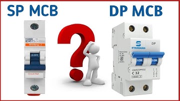 What is the difference between SP MCB and DP MCB || Difference between Single Pole MCB and Double...