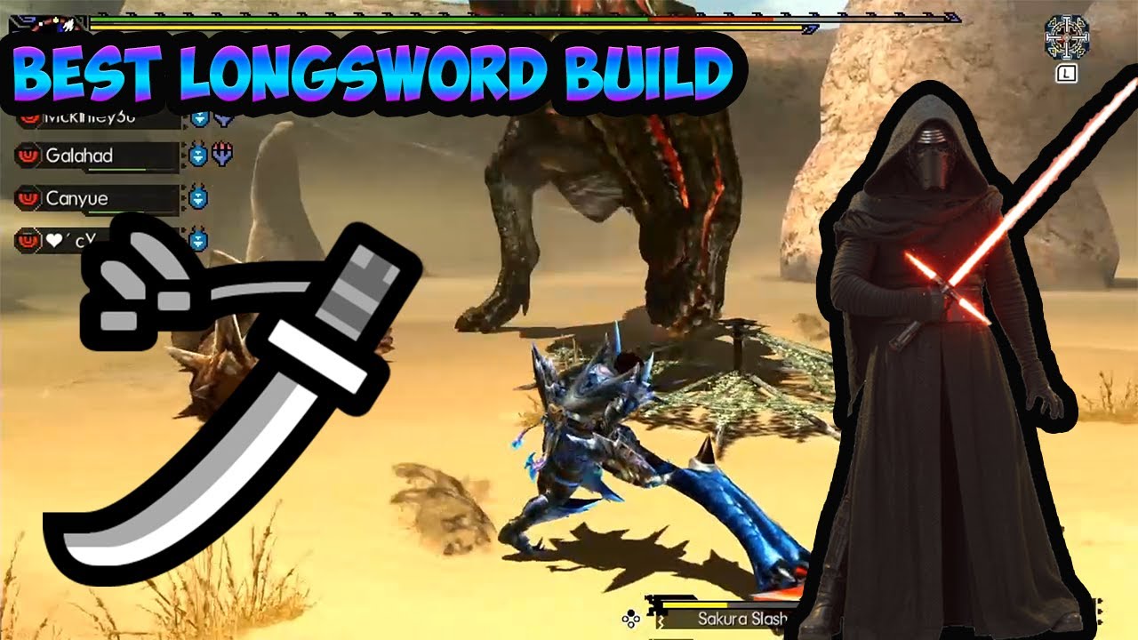 MHGU Best Long Sword Build YouTube