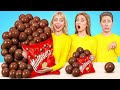 大・中・小フードチャレンジ | キッチンのハックとレシピ Multi DO Challenge