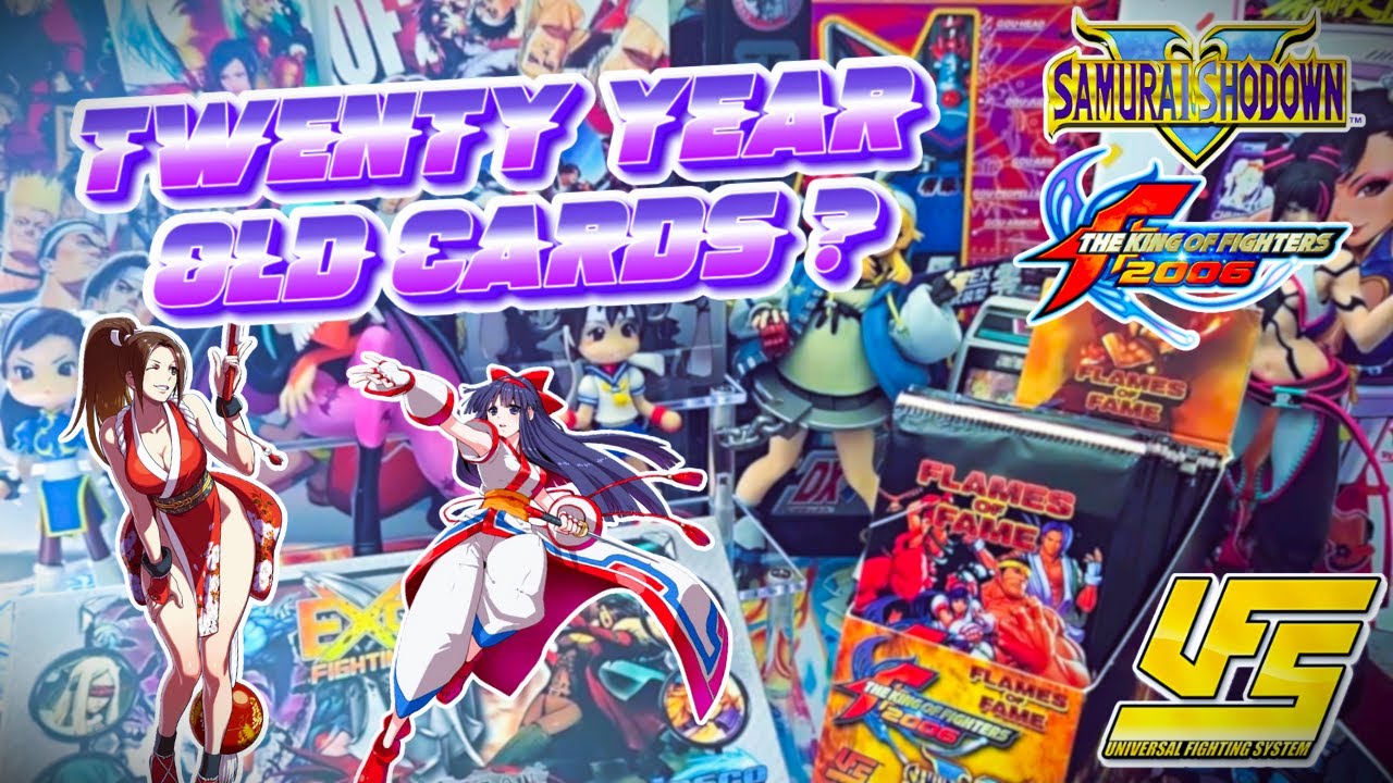 Opening A Booster Box of SNK Trading Cards From Years Long Past 🌴🦕