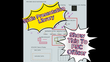 HOW TO PRESENT ECDIS PRESENTATION LIBRARY ON ECDIS FURUNO FMD 3000 by Piyushan