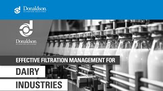 Your Filtration Partner for Dairy Industries