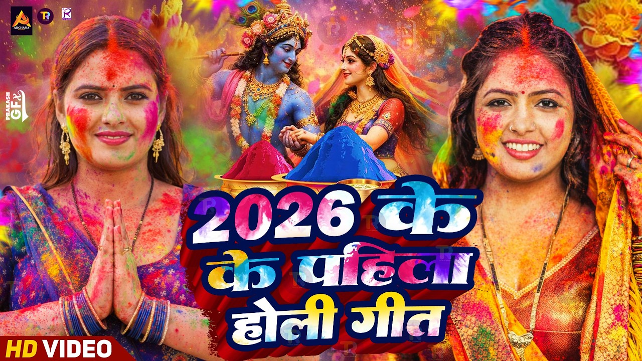Video | 2026 के पहला होली गीत | Bhakti Holi Song 2026 | Holi Ke Gana 2026 Ke | Bhakti Holi Geet 2026