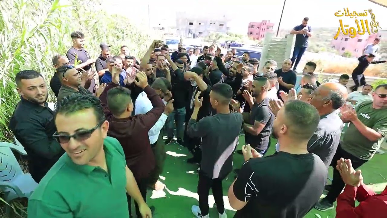 زيانة العريس احمد ابو رؤى مع الفنان علاء يحيى - مخيم فحمة 2023