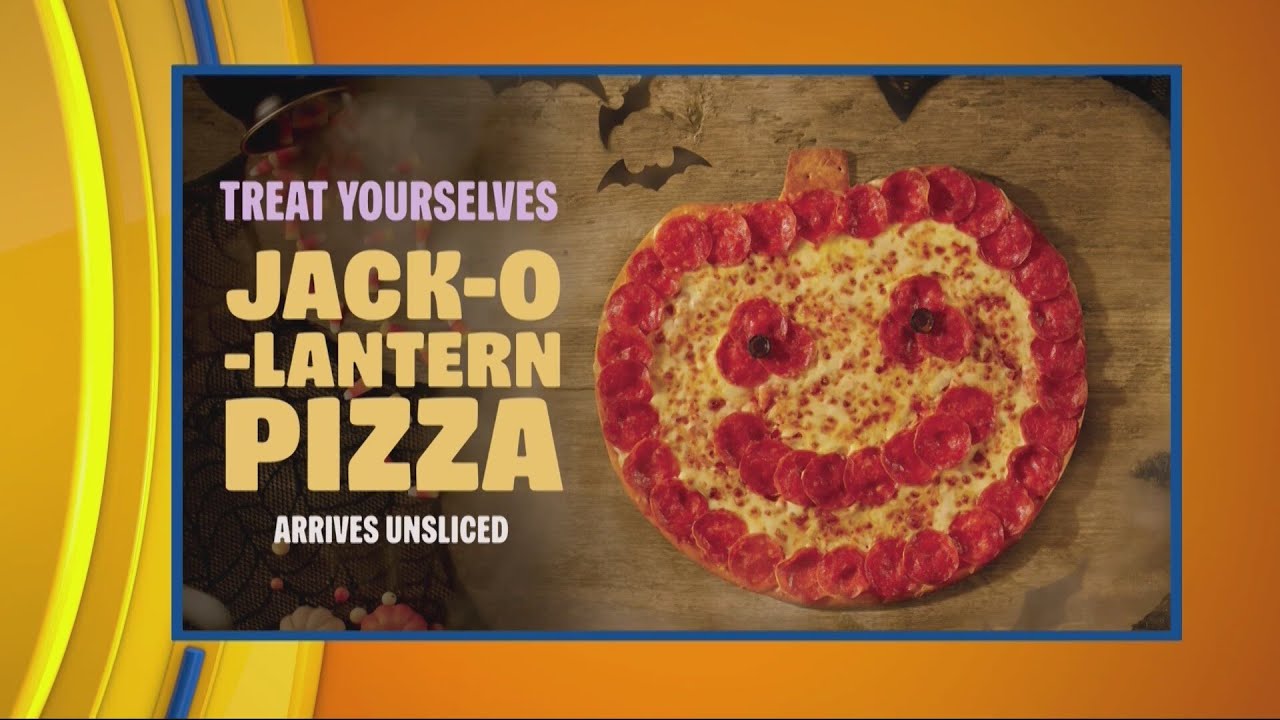Papa John's Jack-O-Lantern Pizza Vignette - YouTube