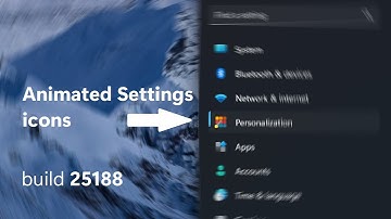 Windows 11 (Dev Channel): animated Settings icons + task manager update (hidden features!)