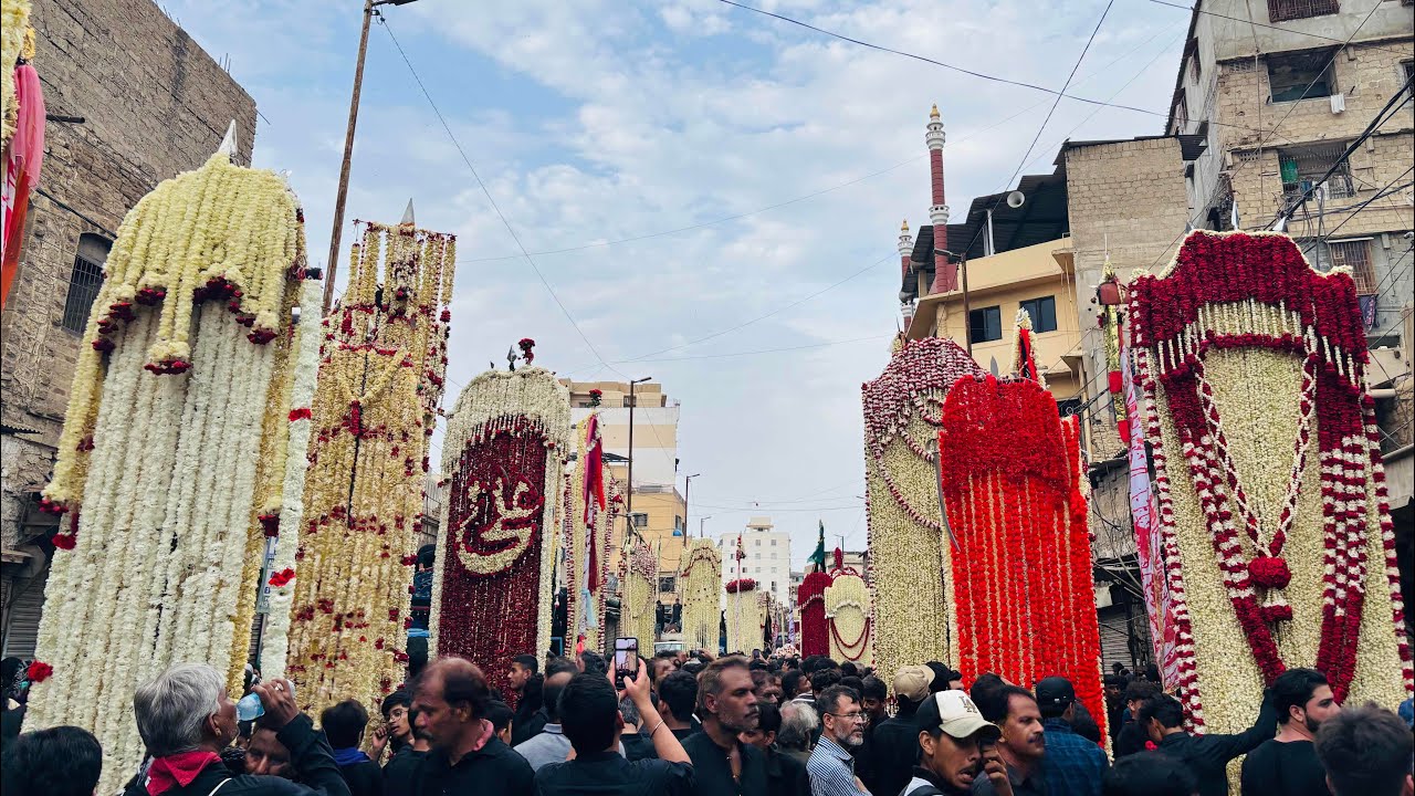 8 Muharram 2025 / 1447 | Sadat e Amroha Juloos Nishter Park | Karachi