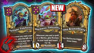 The NEW Murloc Strategy DESTROYS The Lobby! | Hearthstone Battlegrounds Season 14