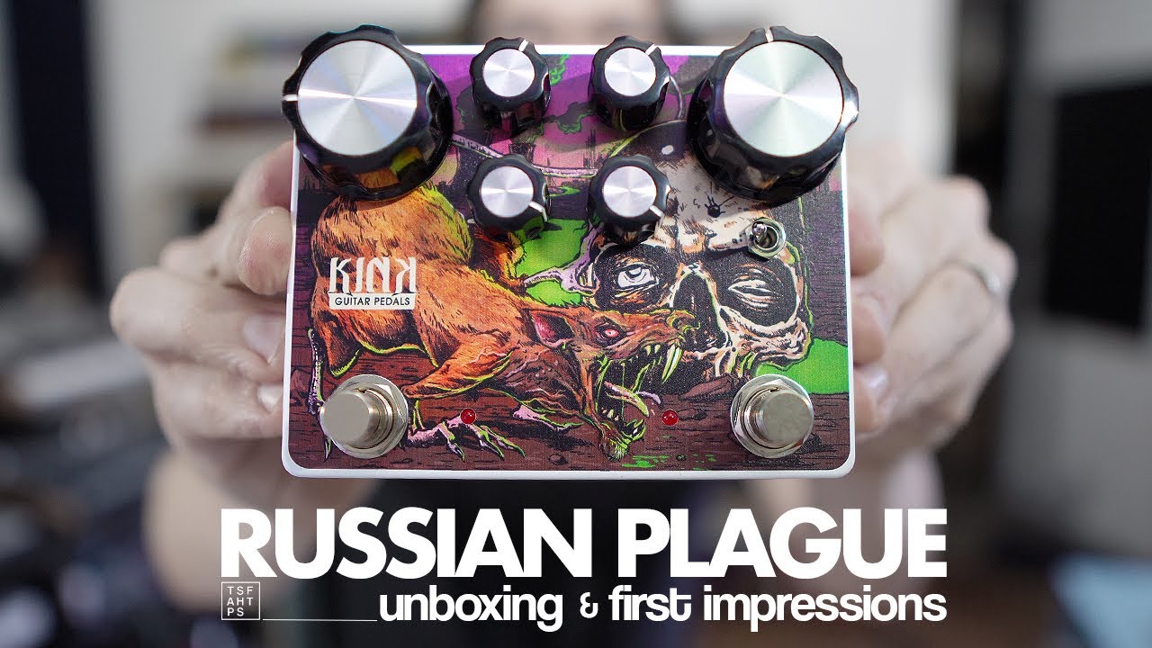 cinalmods The Black Plague ギターエフェクター cinalmods The Black Plague ギターエフェクター