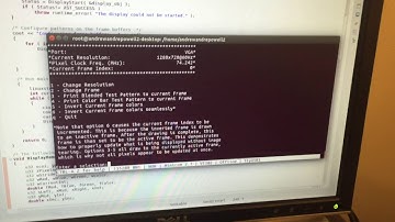 PetaLinux on Zynq PS with AXI Display Core to drive VGA interface