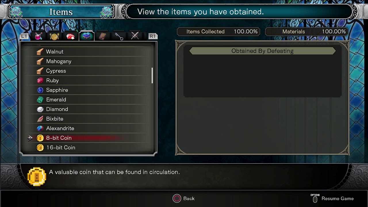 Bloodstained Full material list YouTube
