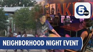 Akron's Highland Square Hosts Event to Promote Safety and Support Local Businesses