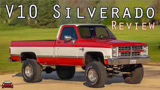 1987 Chevy V10 Silverado Review - An AWESOME Square Body!